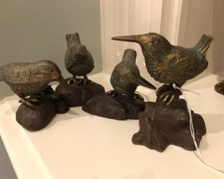 $48 - Set of 4 - Distinctive Bird Figurines 