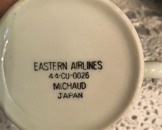 Mark on Eastern Airlines coffee mugs