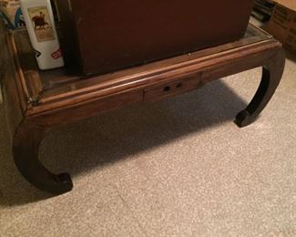 Vintage Asian Hand Carved Coffee Table.