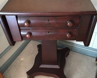 Small End Table with drop-leaf.