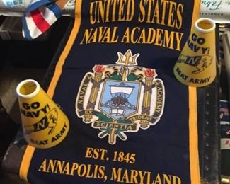 US Naval Academy Banner.