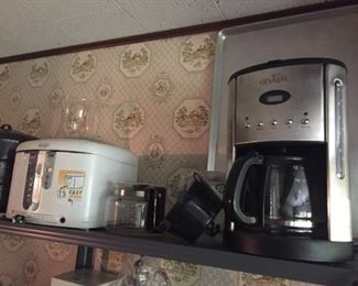 Kitchen appliances.