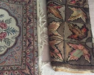 Small rugs.