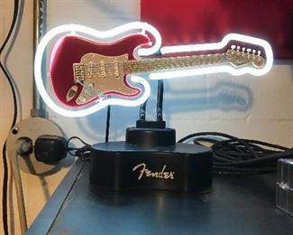 Fender Guitar Lamp