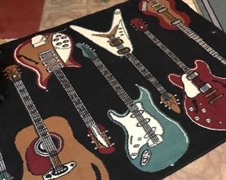 guitar rug