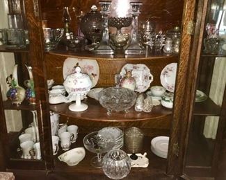 Collectible glass & porcelain treasures