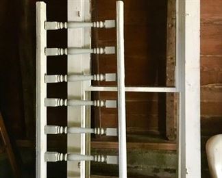 Antique windows and railing