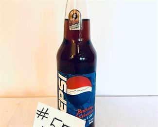 Elvis Pepsi bottle 9 inches tall $15