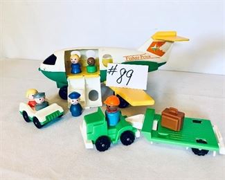 Fisher price airplane lot
 13 inches long $26