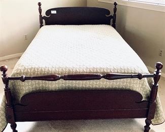 Full size antique bed $350 
mattress free with purchase