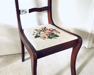 Needlepoint chair $65