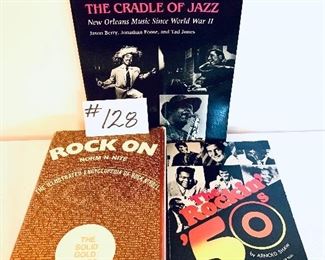 Set of books 
Up from the cradle of Jazz signed 
Set $75