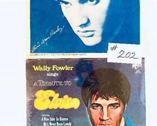 Pair of Elvis albums $50 for the set