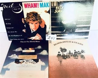 Five albums 1970 to 1980s $25