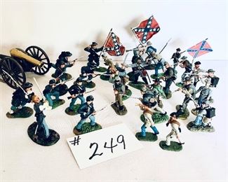 27 lead soldiers Plus Cannon$150