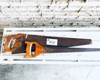 Two saws $32