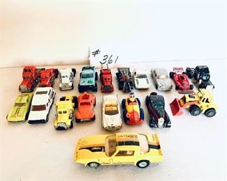 19 vintage toy cars $15