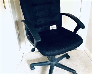 Black office chair $35