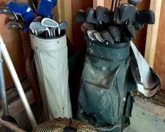 * MENS and WOMENS Older GOLF CLUBS