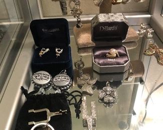 costume jewelry- spurs jewelry- lots more