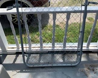 Chain Link Fence Gate 38 x 46 Inch