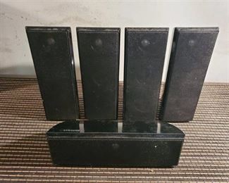 5 Speaker Surround Sound Samsung Speaker Set