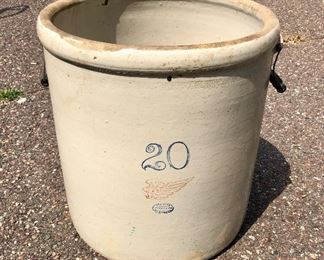 20 Gallon Red Wing Crock