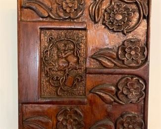 hand carved box/cabinet
