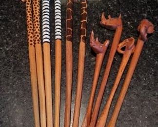 Lot #7 - $10 African Themed Skewers