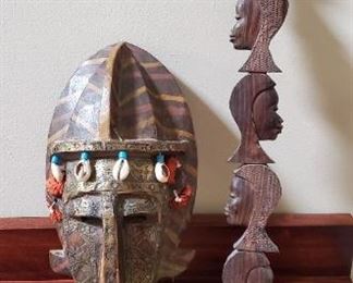 Lot #44 - $100 African Mask