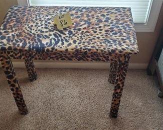 Lot #86 - $25 End Table 14"x26"x24"