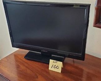 Lot #100 - $25 Insignia 22" LCD TV Model 22e400na14 (no remote, mfg 2013)