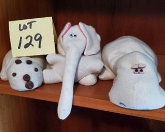 Lot #129 - $3 Beanie sock toys