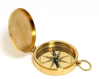 1. Brass Lid Compass
