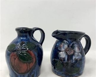 20. Pair of Two 2 Mary Stanley Ferguson Terra Ceramic Pieces