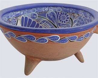 24. Primitive Style Terracotta Bowl