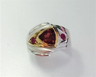 38. Ruby Garnet Ring