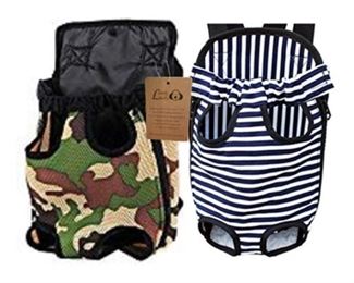 41. Set of Two 2 New Lovely Baby Pet Carrier Backpacks