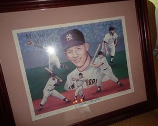 SIGNED MICKY MANTLE