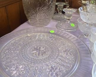 Indiana Glass Platter