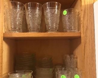 Glass Bowls and Cups