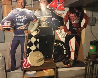 Variety of Nascar collectibles