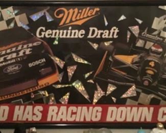 Miller Genuine Draft Framed 