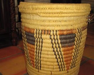 African style  woven storage  basket 