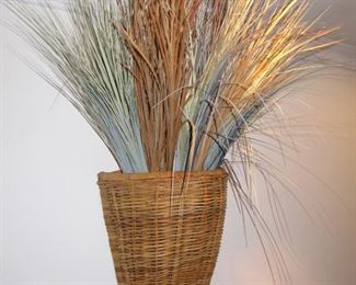 Grasses in basket