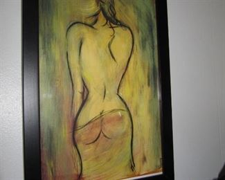 nude art print
