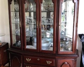 Sumter Cabinet Co. Lighted China Hutch