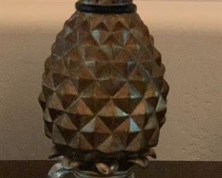 2pc Pineapple Lamps PAIR	26x10x10in	HxWxD