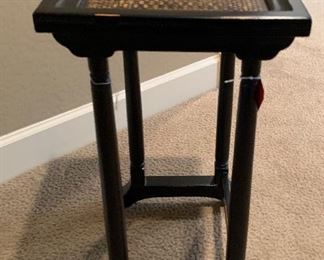 Hang Painted Rustic Accent Table 24x15x12 HxWxD