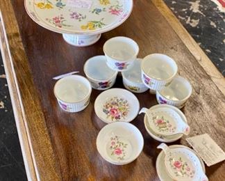 Vintage, "CROWN STAFFORDSHIRE," "ROYAL WORCESTER," and "GEORGES BRIARD" 